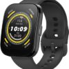 Amazfit Bip 5 Smart Watch with Ultra Large Screen, Bluetooth Calling, Alexa Built-in, GPS Tracking, 10-Day Long Battery Life, Health Fitness Tracker with Heart Rate, Blood Oxygen Monitoring- soft black