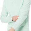 Amazon Essentials Men's Long-Sleeve Lightweight French Terry Crewneck Sweatshirt mint green