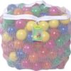 Click N' Play Plastic Balls for Ball Pit, Phthalate & BPA Free, Crush Proof Play Balls for Ball Pit, Pit Balls in Assorted Colors in Reusable and Durable Storage Mesh Bag with Zipper 200, 1000 count