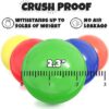 Click N' Play Plastic Balls for Ball Pit, Phthalate & BPA Free, Crush Proof Play Balls for Ball Pit, Pit Balls in Assorted Colors in Reusable and Durable Storage Mesh Bag with Zipper 200, 1000 count