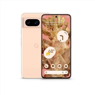 Google Pixel 8 - Unlocked Android Smartphone with Advanced Pixel Camera, 24-Hour Battery, and Powerful Security - Hazel - 128 GB rose