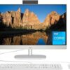 HP 23.8 inch All-in-One Desktop PC, FHD Display, Intel Core i3-N300, 8 GB RAM, 512 GB SSD, Intel UHD Graphics, Windows 11 Home, 24-cr004