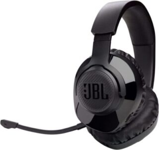 JBL Quantum 350 - Wireless PC Gaming Headset with Detachable Boom mic, Black, Large