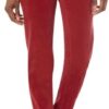 MULTIPLES Women's Plus Size Pull-on 5-Pocket Cord Jean red