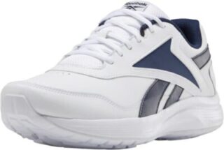 Reebok Men's Walk Ultra 7 DMX Max 4e Cross Trainer white navy