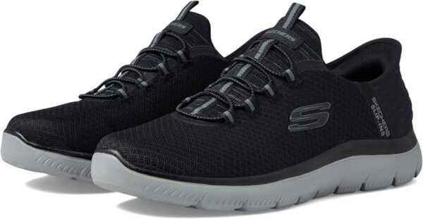 Skechers Men's Summits High Range Hands Free Slip-in Sneaker charcoal