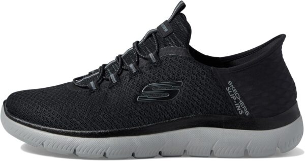 Skechers Men's Summits High Range Hands Free Slip-in Sneaker charcoal