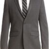 Van Heusen Men's Slim Fit Flex Stretch Suit Separates-Custom Jacket & Pant Size Selection