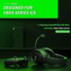 BINNUNE Gaming Headset with Mic- for Xbox Series X - S Xbox One PS4 PS5 PC Switch - Wired - Audifonos Gamer Headphones with Microphone - Xbox - Playstation 4 - 5