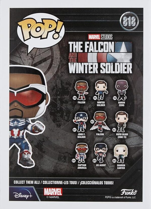 Funko Marvel Year of the Shield Pop Falcon Vinyl Figure, Multicolor, 7 iinch Toy