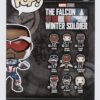Funko Marvel Year of the Shield Pop Falcon Vinyl Figure, Multicolor, 7 iinch Toy