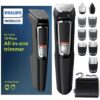 Philips Norelco Multi Groomer All-in-One Trimmer Series 3000-13 Piece Mens Grooming Kit for Beard, Face, Nose, Ear Hair Trimmer and Hair Clipper - NO Blade Oil Needed, MG3740-40