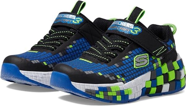 Skechers Boy's Mega-Craft 3.0 Sneaker black - blue - lime