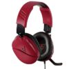 Turtle Beach Recon 70 Gaming Headset for Nintendo Switch, Xbox Series X, S, Xbox One, PS5, PS4, PlayStation, Mobile, & PC with 3.5mm - Flip-to-Mute Mic, 40mm Speakers - Black red