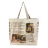 Oil Painting Pattern Artistic Retro Style Large Capacity One-shoulder Canvas Bag