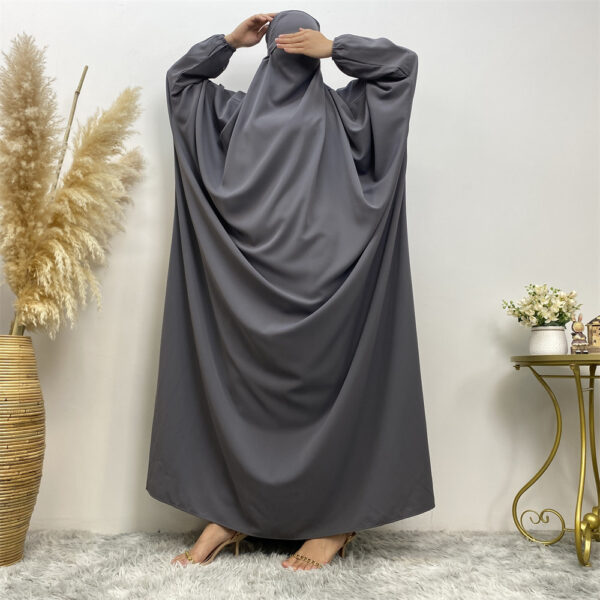 Middle East Dubai Clear Muslim Split Size Dress