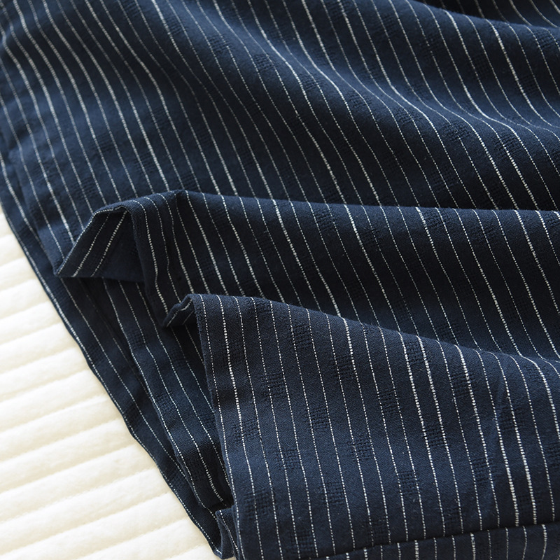 Summer Jacquard Gauze Cotton Kimono Thin Home Bathrobe Simple Summer Jacquard Gauze Cotton Kimono Thin Home Bathrobe Simple