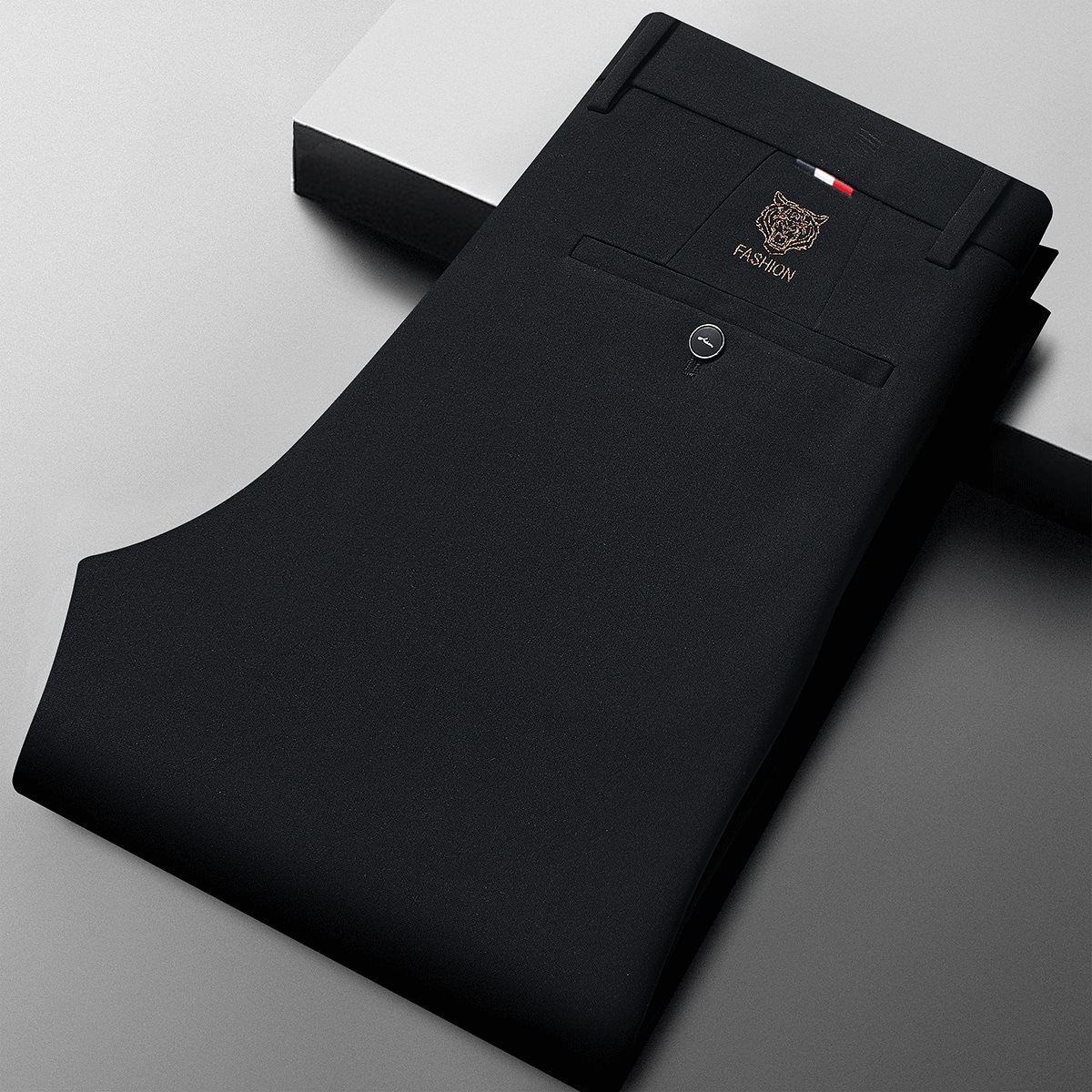 Thin Ice Silk Leggings Plus Thick Anti-wrinkle Business Trousers Thin Ice Silk Leggings Plus Thick Anti-wrinkle Business Trousers