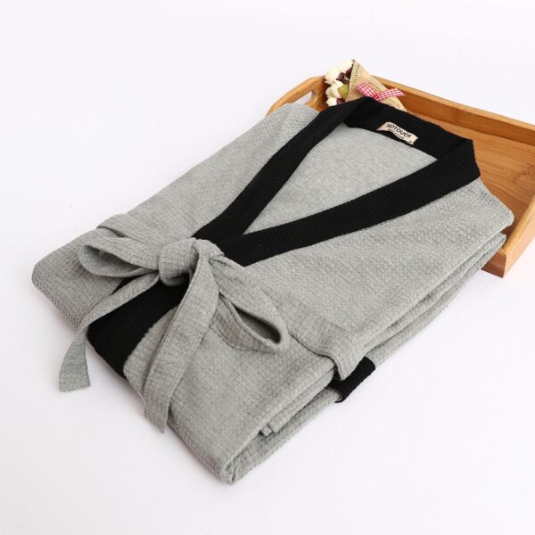 Women's Cotton Waffle Robe Bathrobe Towel