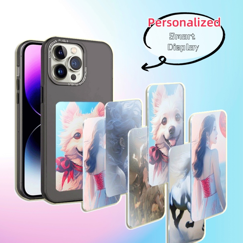 E-ink Screen Phone Case Unlimited Screen Projection Personalized Phone Cover Battery Free New Designer Luxury Phone Case E-ink Screen Phone Case Unlimited Screen Projection Personalized Phone Cover Battery Free New Designer Luxury Phone Case