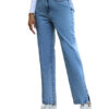 Women's New Straight Simple High Waist Trousers