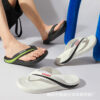 Stylish Bottom Casual Sandals Men’s Plus Size Beach Seaside Flip-flops