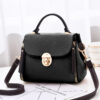 Women’s Shoulder Bag European And American Fashion Lychee Pattern Portable