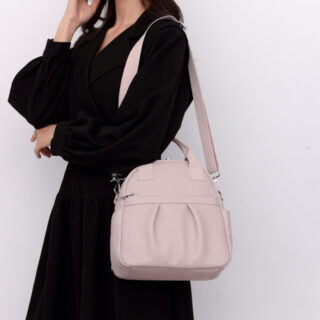 Versatile Backpack Women's PU Waterproof Rucksack