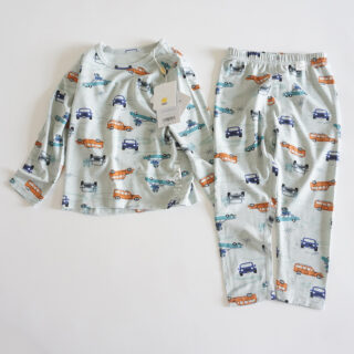 Long-sleeved Pajamas For Boys In Air-conditioned Room