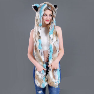 Faux fur hat