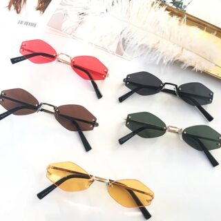 RETRO OVAL VINTAGE SUN GLASSES