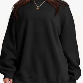Women's Solid Color Long Sleeved Sweatshirt
