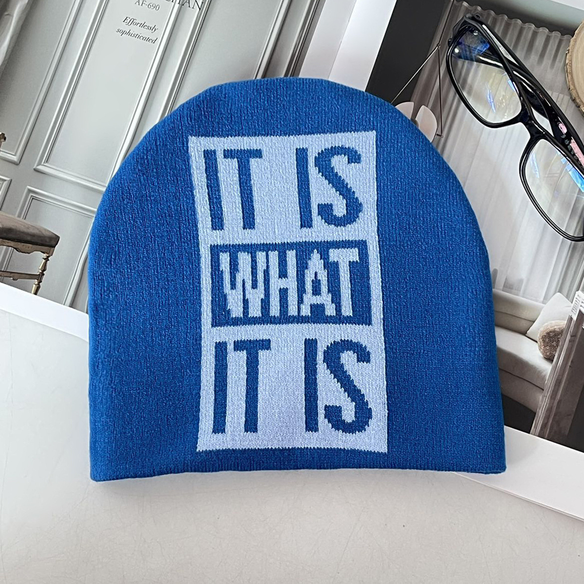 Autumn And Winter Warm Knitted Hat Fashion Trendy Simple