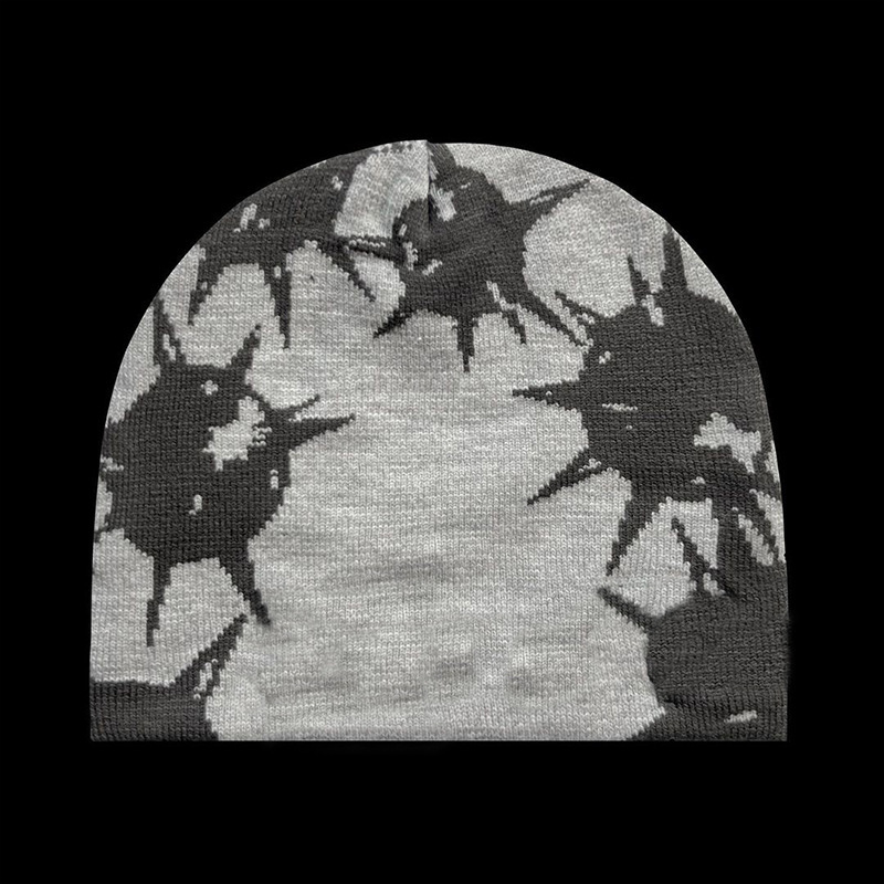 Gothic Dark Street Warm Pullover Cap