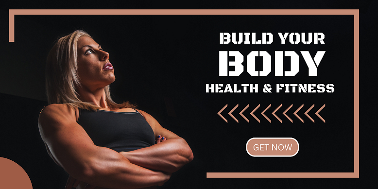 Health and Fitness Banner - Brand Anabia